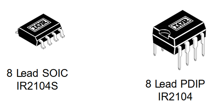 IR2104 DIP Package IR2104S SOP